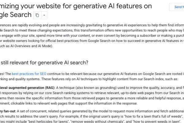 Googles officiella guide kring AI-optimering och AI-sök